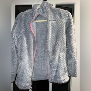 Girls Columbia zipper fleece
